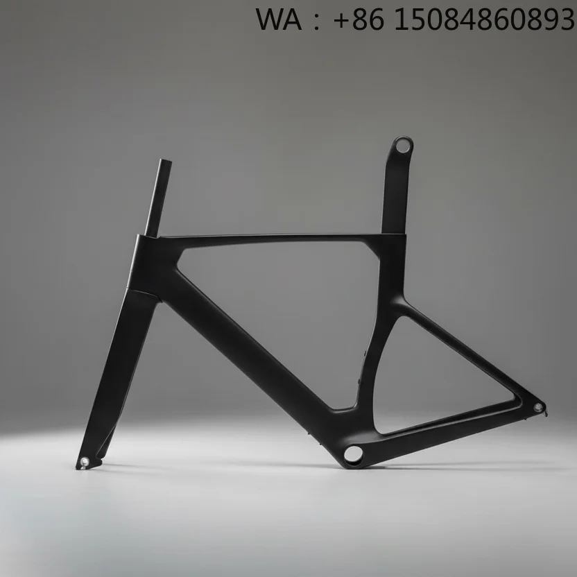 Ultralight Carbon Aero Road Frame, Carbon Fiber Material, Professional Disc Brake Design Road Cycling Bike Accessory