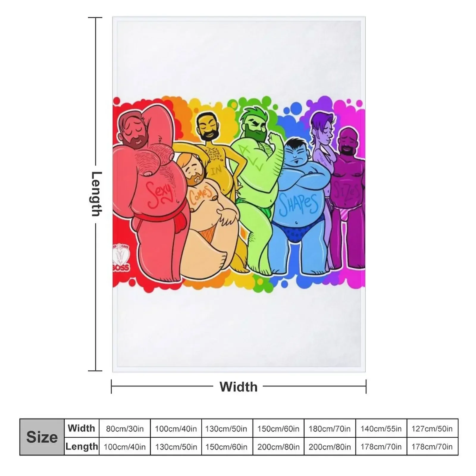 body positive Throw Blanket decorative Winter beds For Decorative Sofa Decoratives Blankets