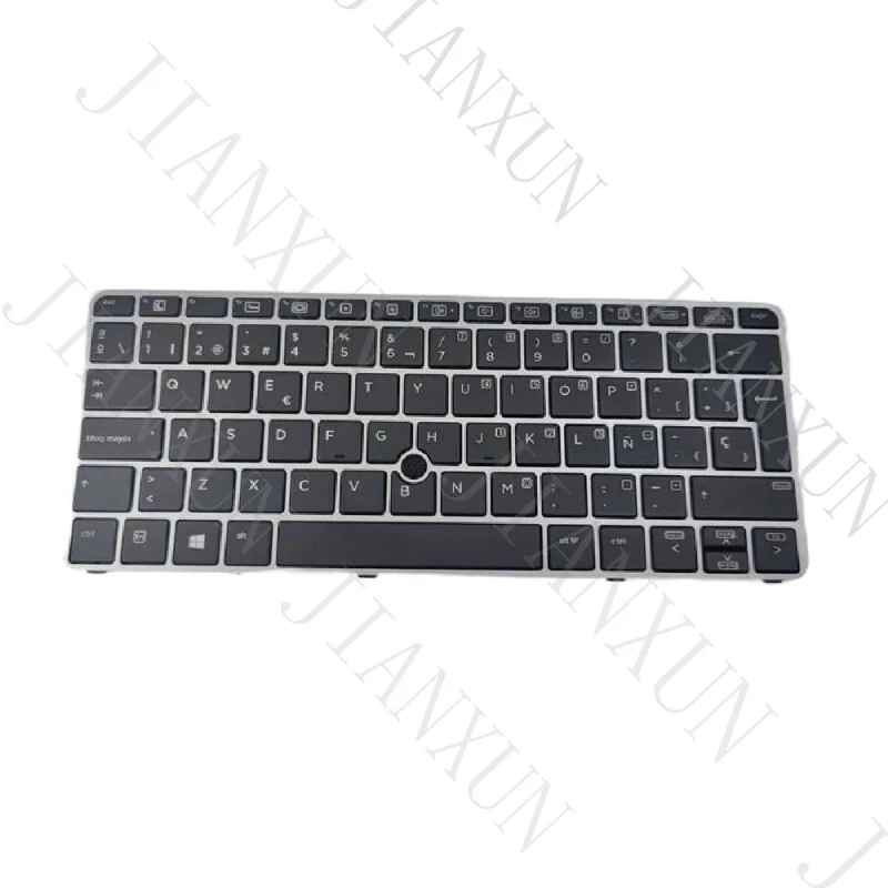 S+For HP EliteBook 820 G3/820 G4/725 G3/725 G4 Spanish Backlit Point Keyboard