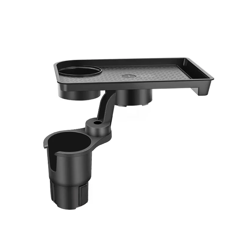 

Car Cup Holder Expander Tray Detachable Car Cup Holder Eating Table Food Tray Phone Mount Adjutable Base Car Accessorie