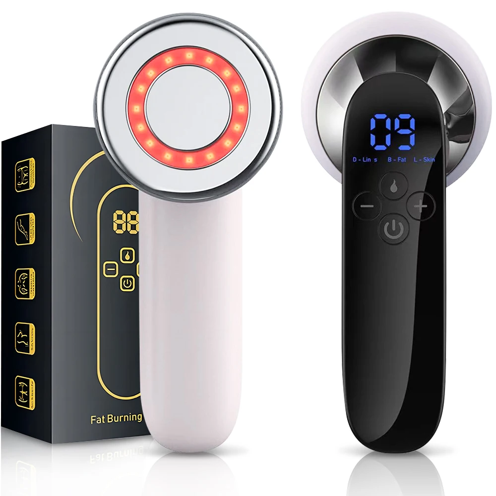 

EMS Body Slimming Massager Ultrasonic Cavitation Anti Cellulite Massage Fat Burner Weight Loss Face Skin Care Beauty Tool