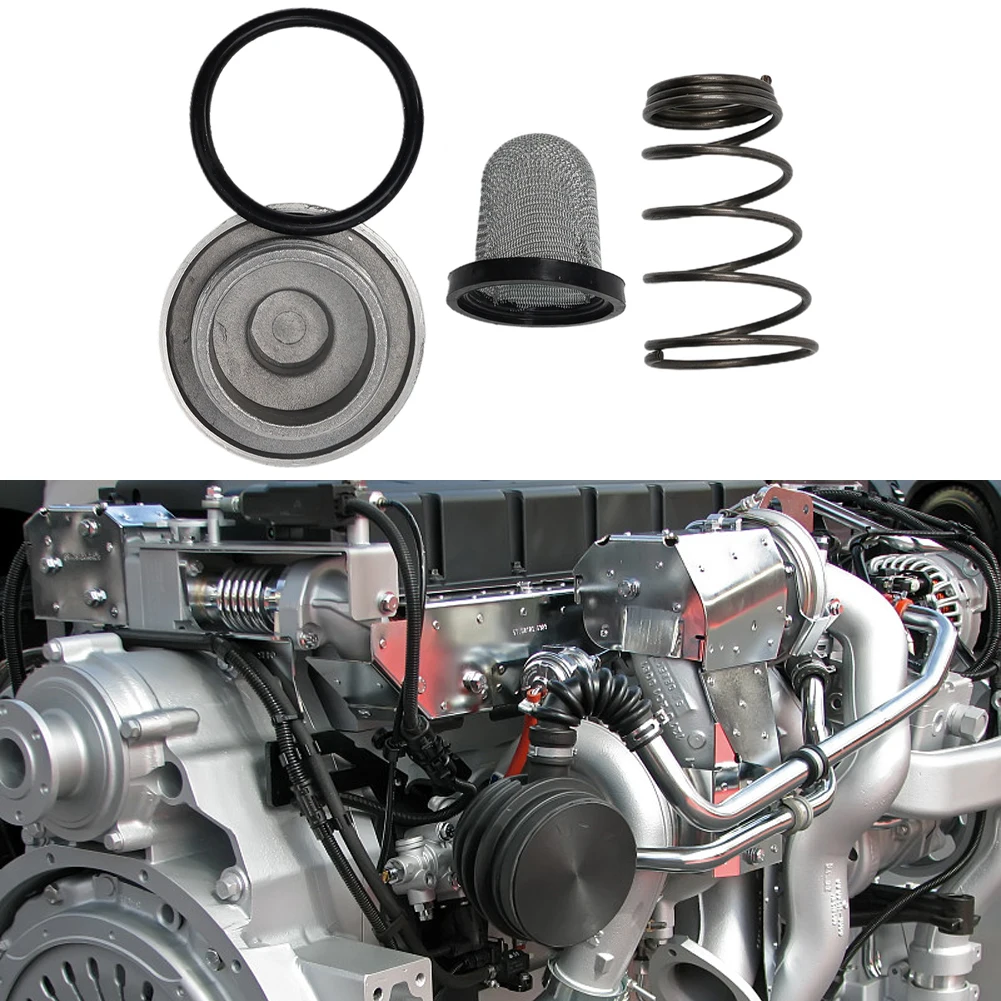 For GY6 Scooter Oil Drain Kit with Aluminum Drain Screw Rubber O Ring Spring and Oil Filter for 50cc to 150cc Engine Platforms