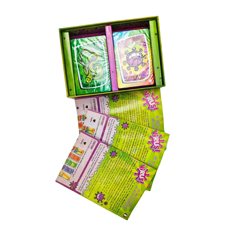 Virus Board Game The Contagiously Fun Card Game Spanish English French VersionParty Game for Fun Family Game