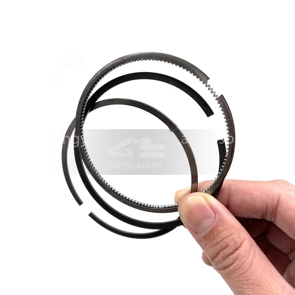 

For 119515-22500 Hitachi ZX18 22 10 15 17 18 Piston Ring 3TNV70 3TNV76 Engine Piston Overhaul Kit Excavator Parts