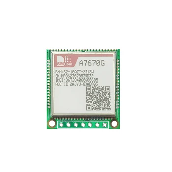 Placa do núcleo do módulo de SIMCOM, LTE Cat1, LTE-FDD B1, B2, B3, B3, B4, B5, B7, B8, B12, B13, B18, B19, B20, B25, B26, b28, B66, A7670G b38/b39/b40/b41