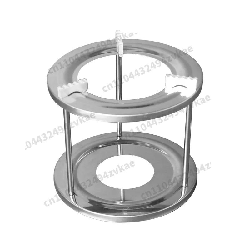 Stainless Steel Gas Stove Stand - Portable Folding Mini Rack for Coffee Maker, Moka Pot & Alcohol Burner Heating