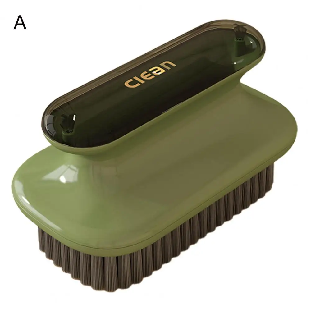 Brosse à Poils Doux avec Manche Arc-en-Ciel, Ensemble Multifonctionnel en Plastique pour Chaussures, pour le illant