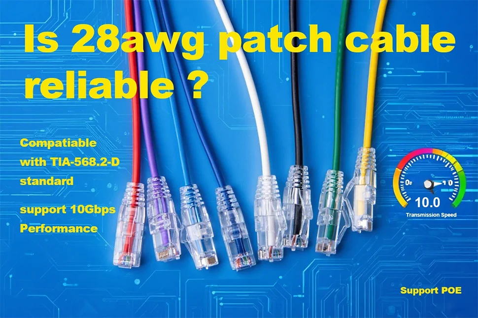 (5 Stück/Packung) Patchkabel RJ45 Farbiges UTP Cat6A 28AWG Slim Ethernet-Netzwerkkabel Cat 6 Ethernet-Kabel 4 PVC Cat7 STP Internet LAN-Kabel – Detail 2