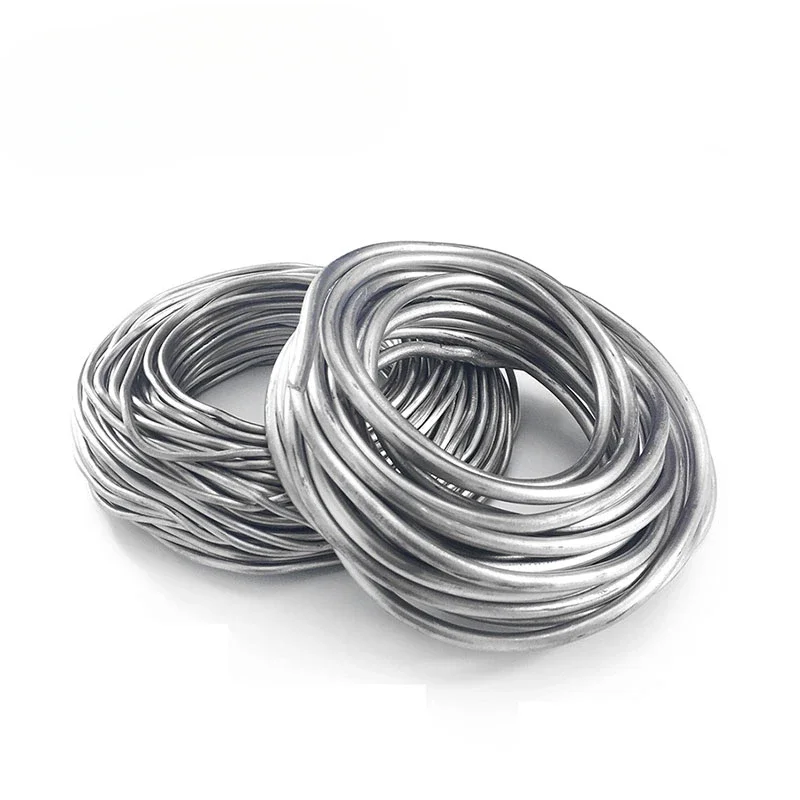 High Purity Ultrafine Lead Wire 0.2mm 0.3mm 4.2 mm 5mm 10mm Electrolytic Lead Wire 99.99% Soft Electrofusion Lead Pb Metal Silk