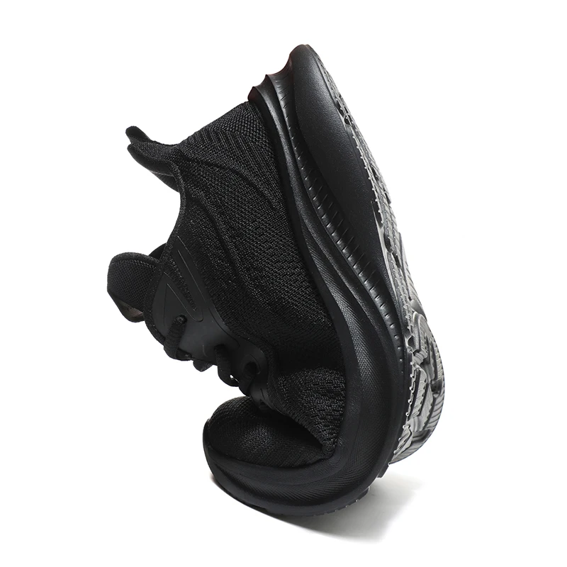 2023 New Summer Sports Shoes Soft Running Shoes Thick and Breathable Vulcanized Shoes Lace Up Mesh Men's Casual Shoes