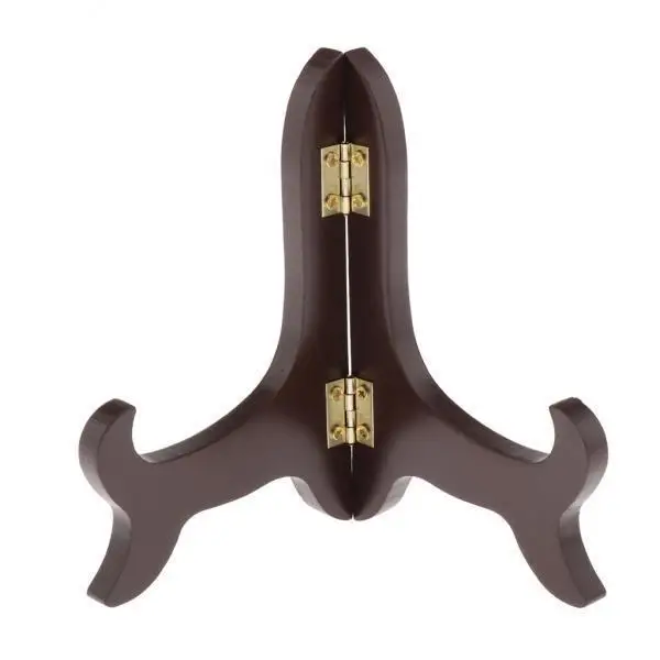 3-6pack Creative Hobbies Deluxe Wood Display Stand Plate Holder Easels 12.7cm