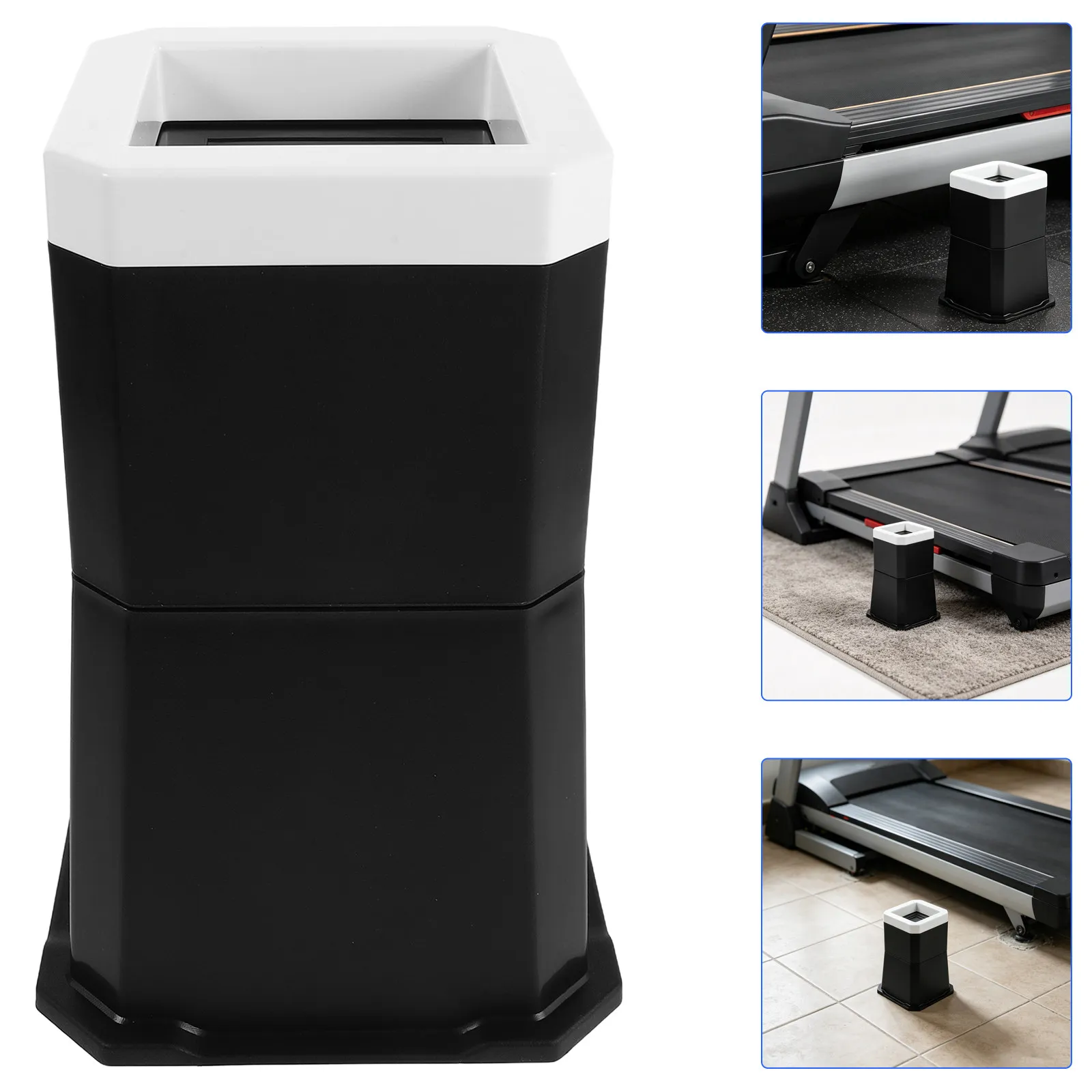 2pcs Treadmill Height  Incline Riser Blocks Pad Attachment For Home Gym Leveling & Uphill Workout Treadmill Accessories