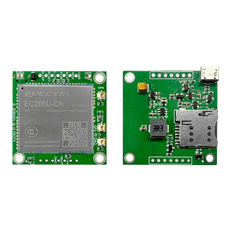 EC200UCNAA EC200UCNAA-N05-SGNSA Single-row needle Core board LTE CAT4+GNSS Module Supports USB/TTL Modem Board