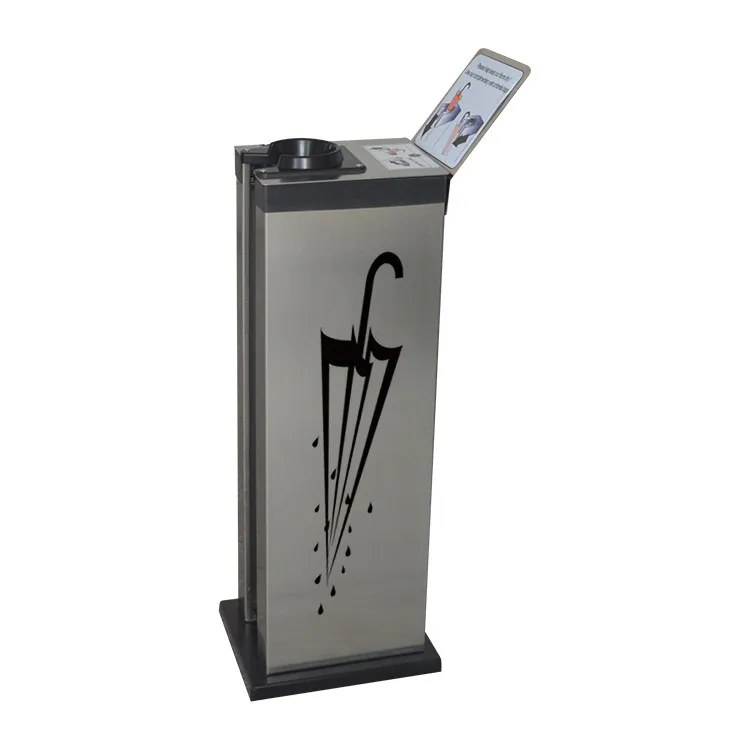 Wholesale Hotel Restaurant Commercial Catering Equipment Automatic Wet Umbrella Wrapping Machine Umbrella Bag Recycle Bin