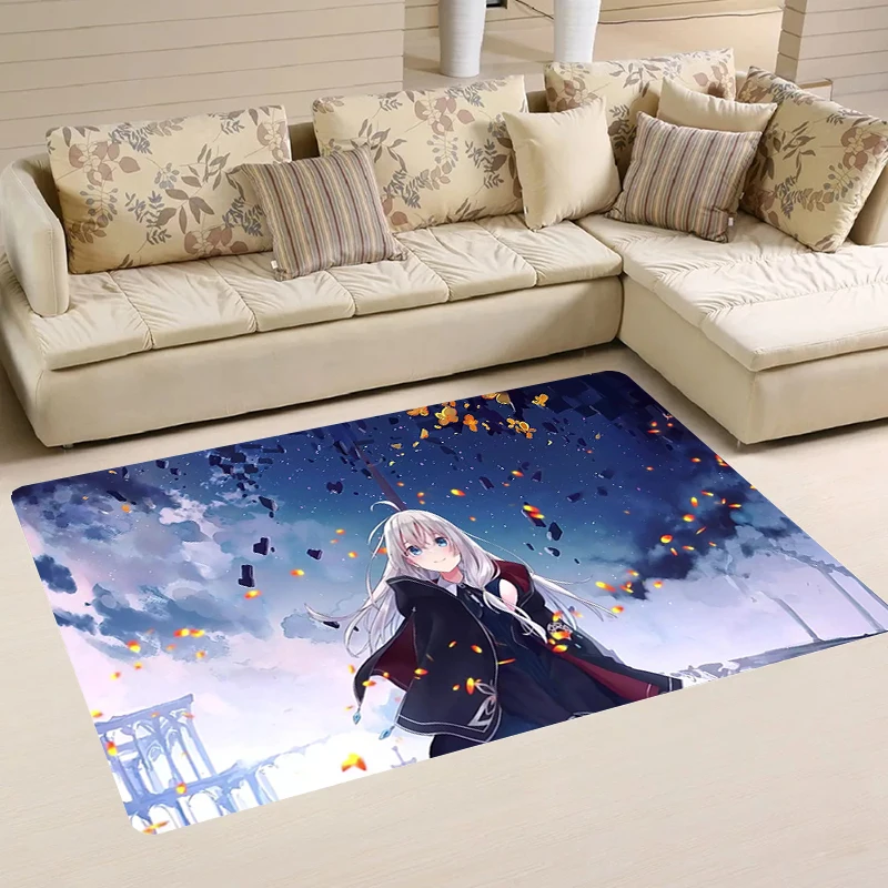 Anime Wandering Witch Living Room Carpet Entrance of House Foot Mat Home Balcony Carpets Kitchen Rug Rugs Doormat Door Mats Bath