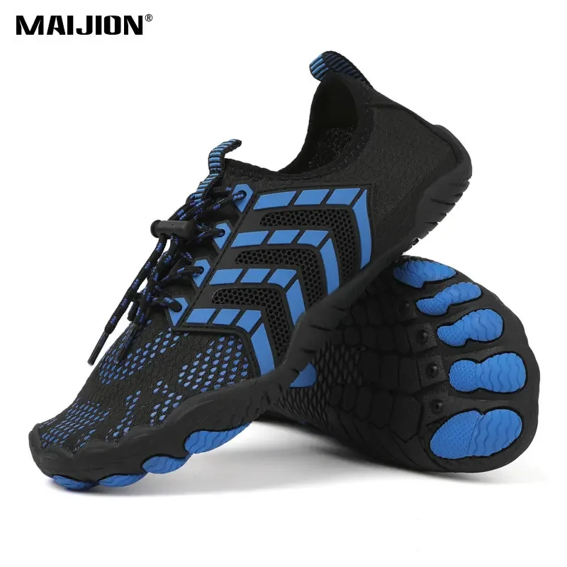 Non Slip Aqua Shoe For Men Women Breathable Beach Sports Barefoot Wading Shoes Quick-Dry Upstream Water Shoe Surfing Boating