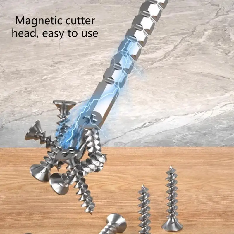 ergonómico ranurado y destornillador cruz punta Magnética Oxusts destornillador resistente para tareas Y4QC