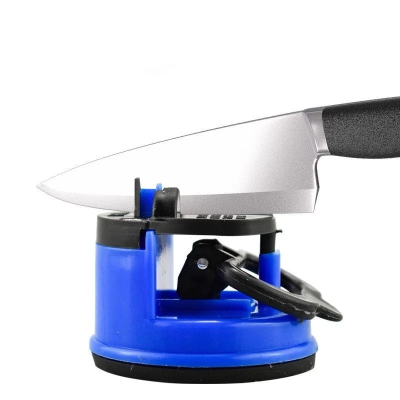 1pc Knife Sharpener Sharpening Tool Easy and Safe To Sharpens Kitchen Chef Knives Damascus Knives Sharpener Suction, Hunting