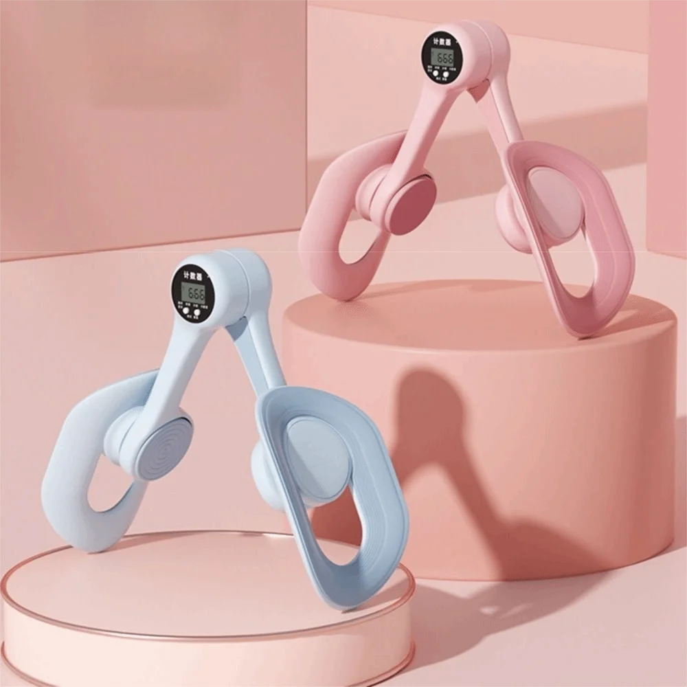 Non-Slip Thigh Master with Counter 360° Rotatable LCD Display Pelvic Floor Muscle Trainer Portable Inner Thigh Toner - view 5