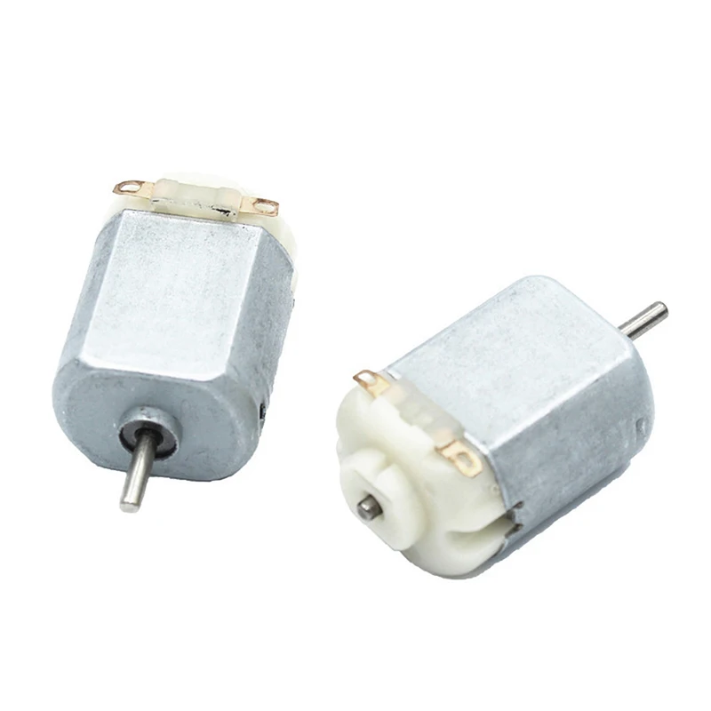 1PC DC motore elettrico 3V 130 Mini Micro motore giocattolo Micro motore per giocattoli fai da te hobby Smart Car Motor sostituzione motore