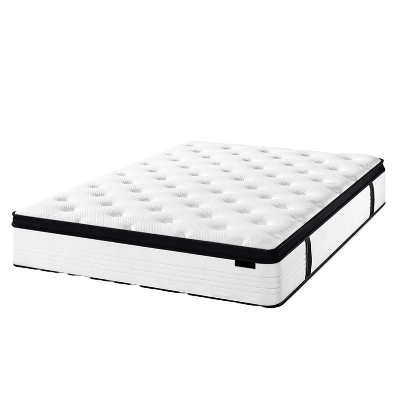 20cm Thick Mattress Compressed Hypo-allergenic Cooling Fast Delivery Pocket Spring Memory Foam Roll Box
