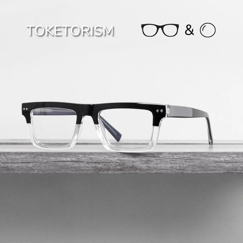 

Toketorism Fashion Men's Reading Glasses Women's Myopia Eyeglasses Quality Presbyopic Eyewear
