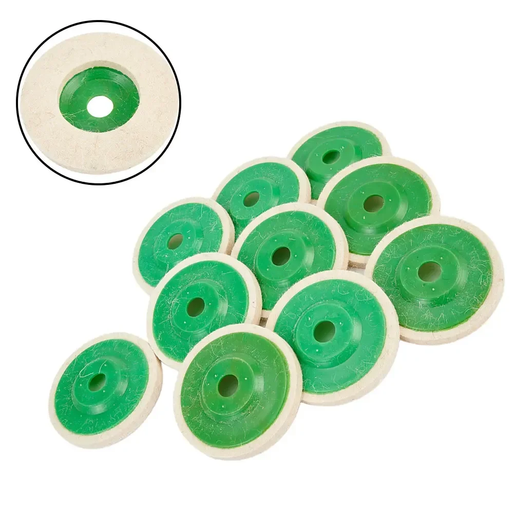 4/5/6/7 Inch Wool Polishing Wheel Buffing Pads Angle Grinder Wheel Felt Polishing Pad Disc For Metal Marble Glass Ceramics