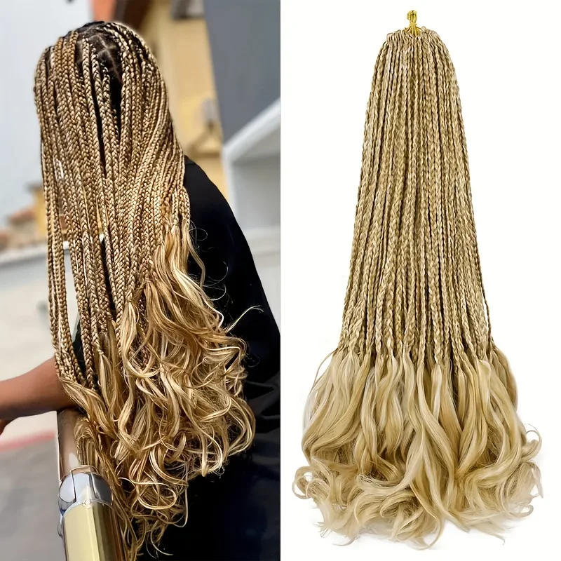 

Foreign trade black women's dreadlocks, French synthetic three-strand French curls, hand-woven