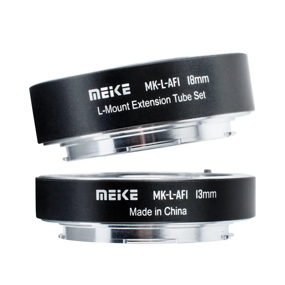 Meike MK-L-AF1 Auto-Focus Macro Extension Tube Ring for Leica SL/SL2/T/TL/TL2 /Lumix S1/S1R/S1H /Sigma fp L-Mount Cameras