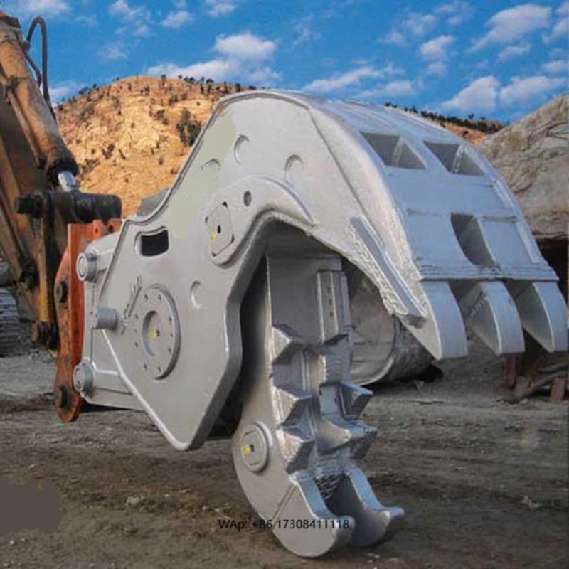 360 Degree Rotating Hydraulic Shears Excavator Parts Reinforced Concrete Building Demolition Hydraulic Crushing Pliers