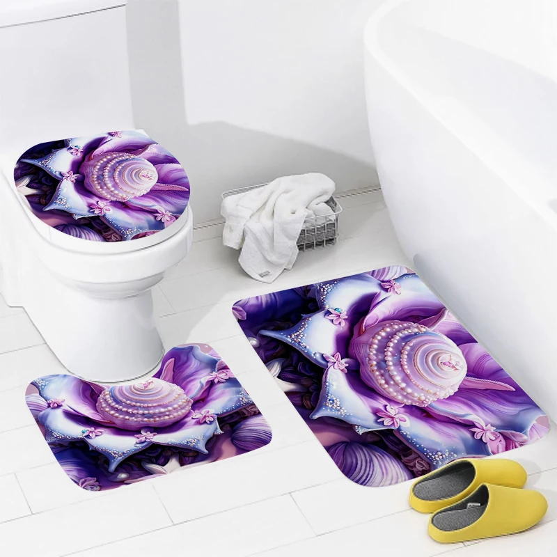 home bathroom floor mats Modern Nordic style Bath Foot mat modern bathroom accessories rug Toilet mat Bathtub anti-slip carpet