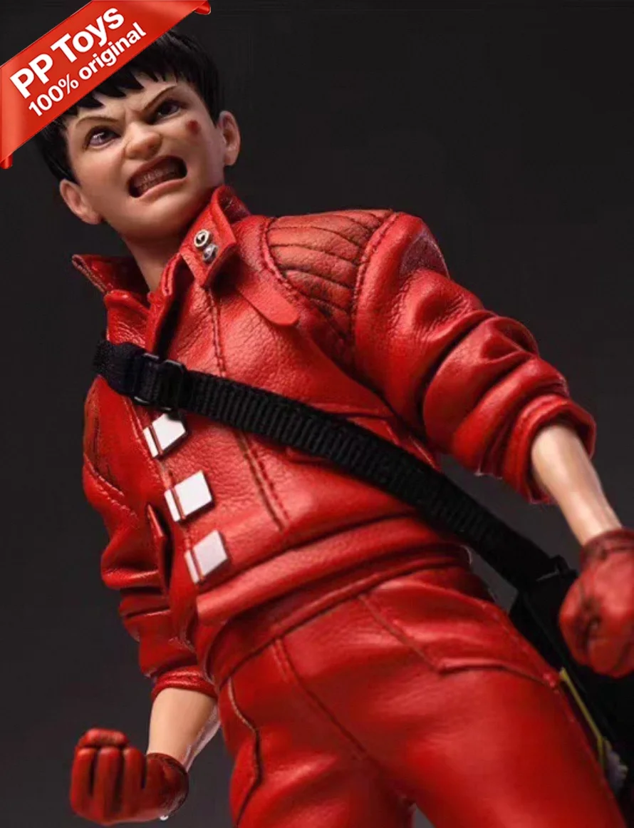 Sacredoys S24-001 1/12 Children's Red Clothes Kaneda Children's Motorcycle Akira Complete Deluxe Version 6-inch Action Model view 5