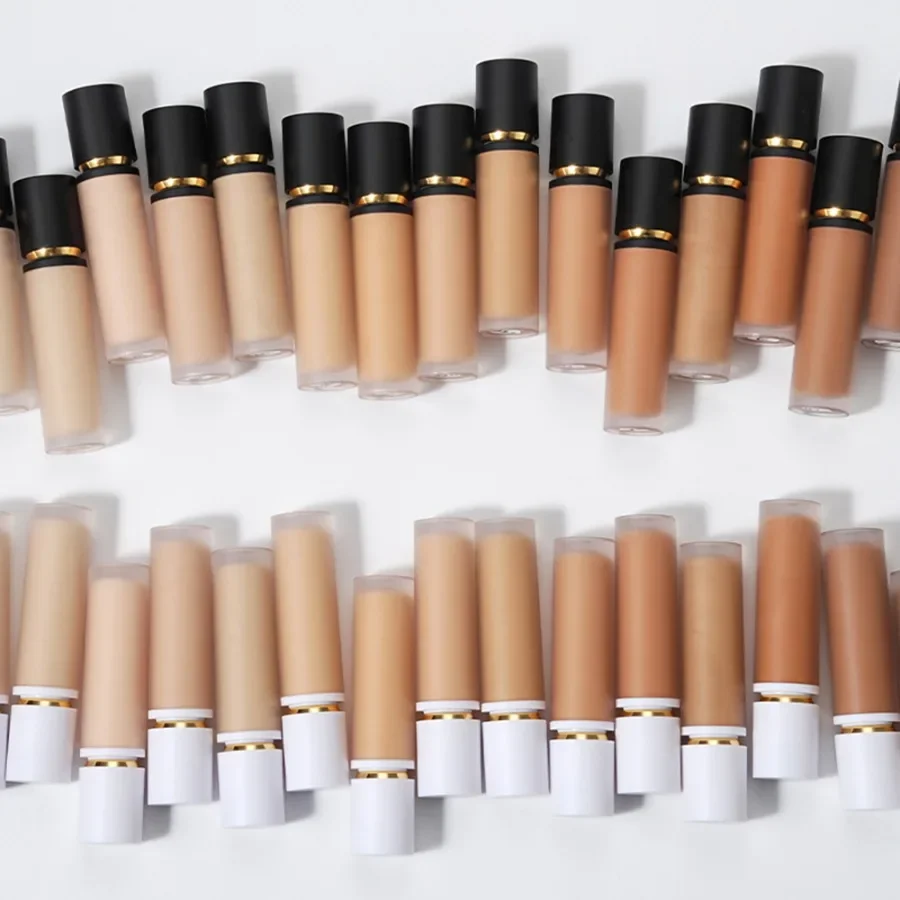 Custom 9ml High Coverage Liquid Concealer Long Lasting Moisturizing Brighten Cover Black Circles&spots Easy To Wear Makeup Bulk