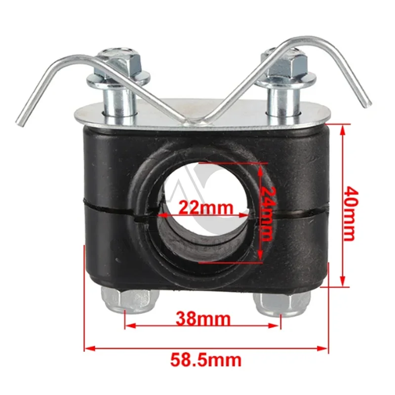 ATV steering column support block riser adapter steering stem bushing for 50cc 90cc 110cc 125cc 150cc 4 wheel ATV parts