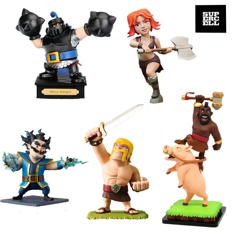 Stock 100% Original Supercell Mega Knight Hog Rider Valkyrie
