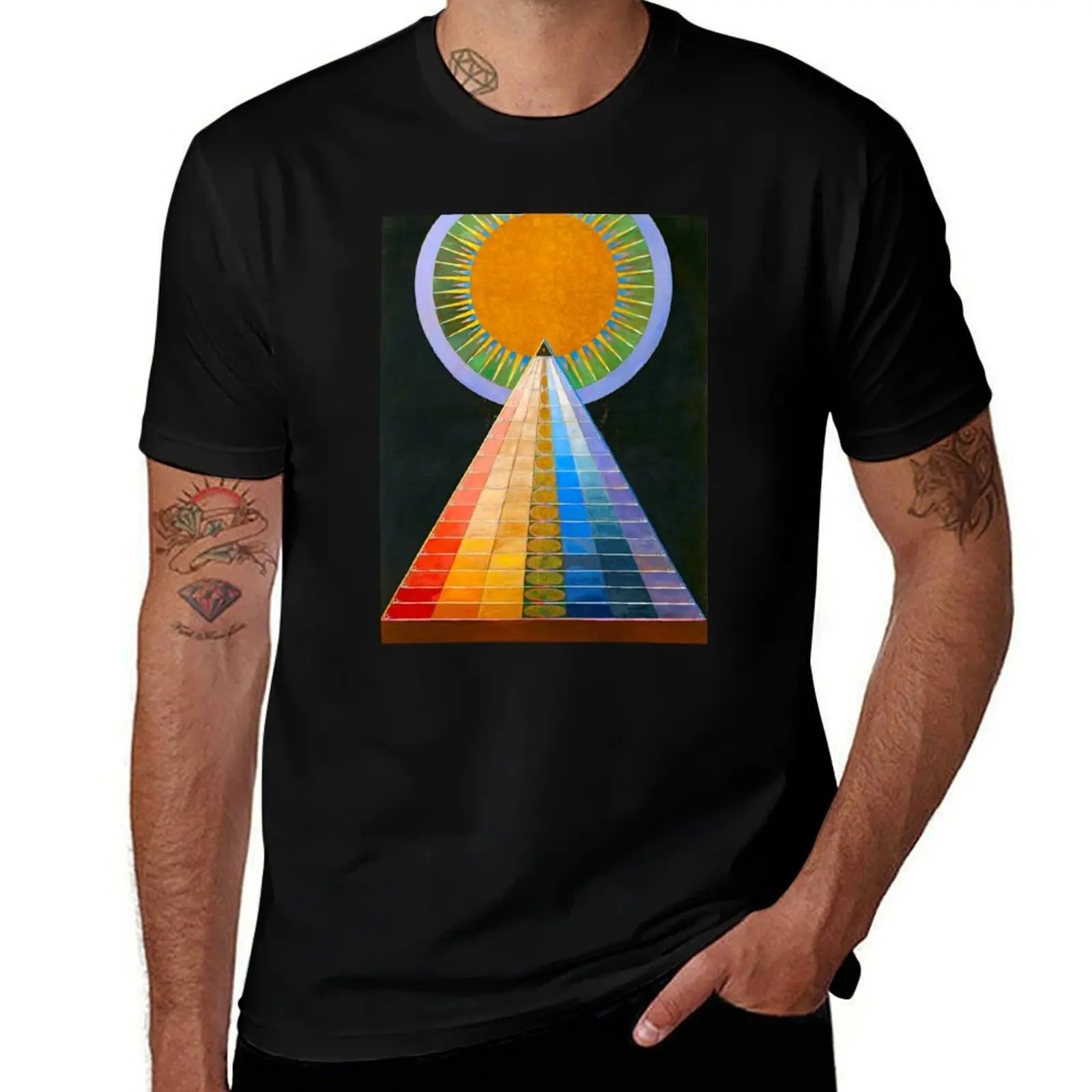 Altarpiece No. 1, Group X - Hilma af Klint T-Shirt man clothes heavyweights mens t shirt graphic