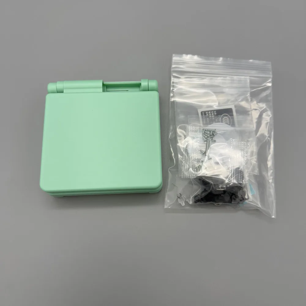 مجموعة غلاف عالية الجودة لجهاز Gameboy ADVANCE SP GBASP. مناسبة لشاشات LCD ذات الحجم الأصلي GBA 3.0 بوصة IPS مقاس 2.9 بوصة