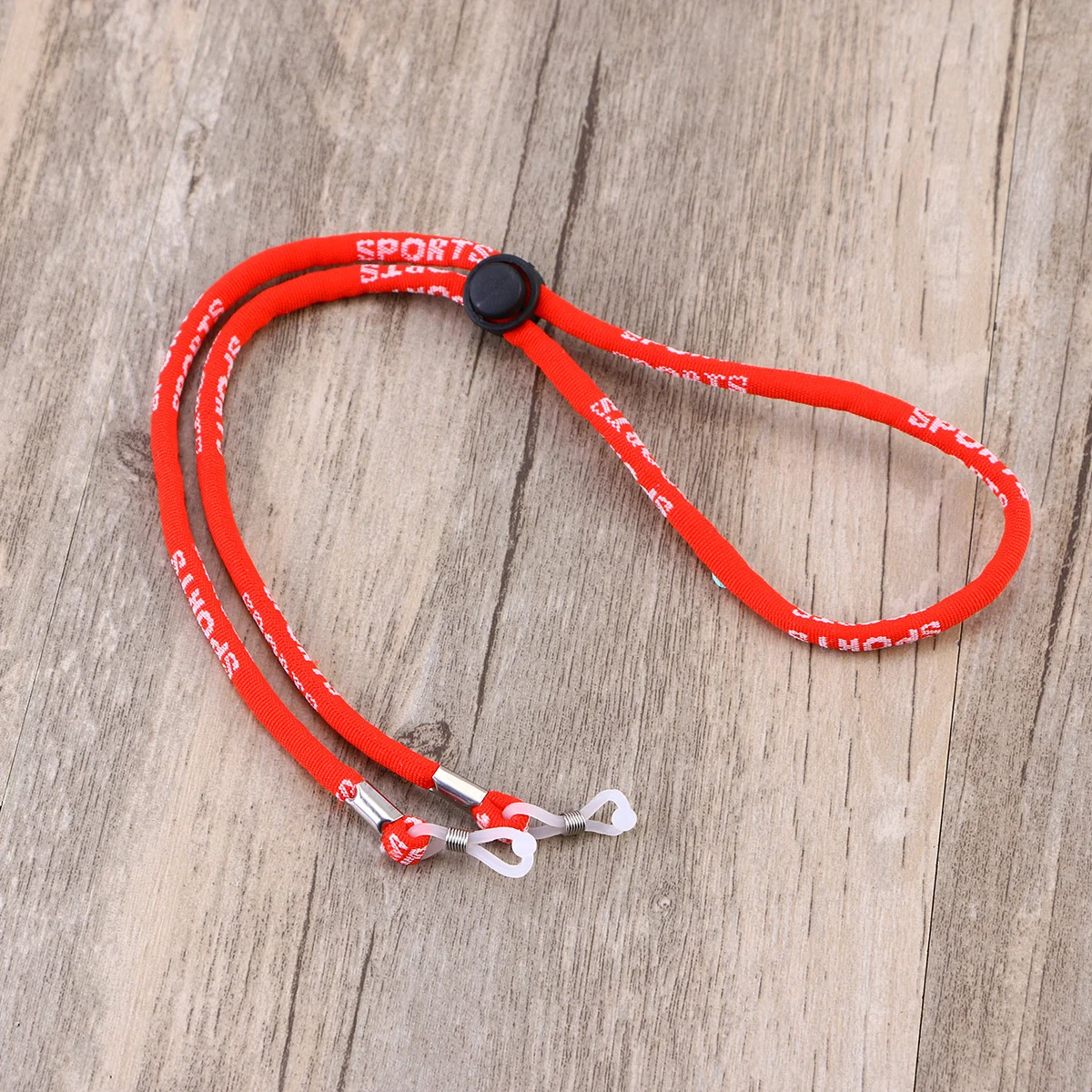 Premium Red Eyewear Retainer Strap Durable Anti-Slip Glasses Holder Strap Neck Cord String for Sports Running Hiking