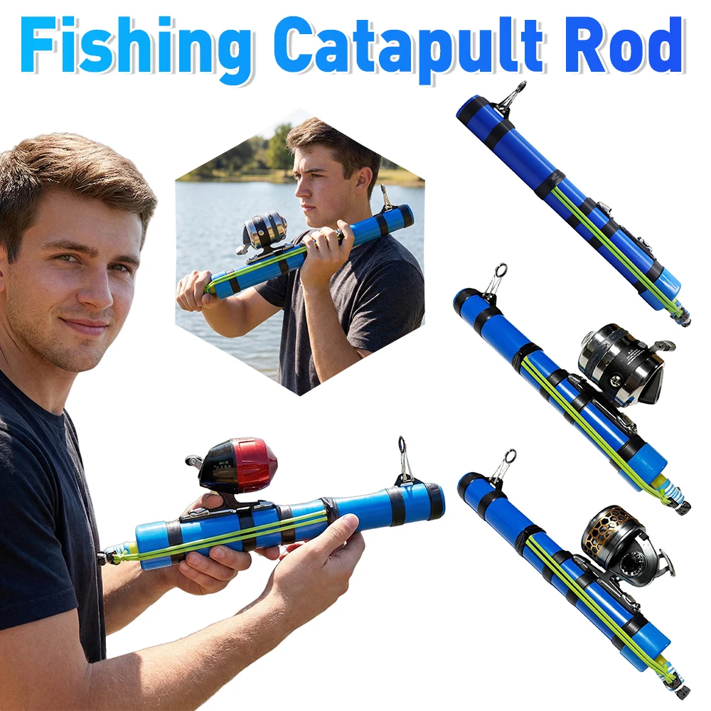 Vara de catapulta de pesca com - Fishing Equipment Bait avaliação e preço