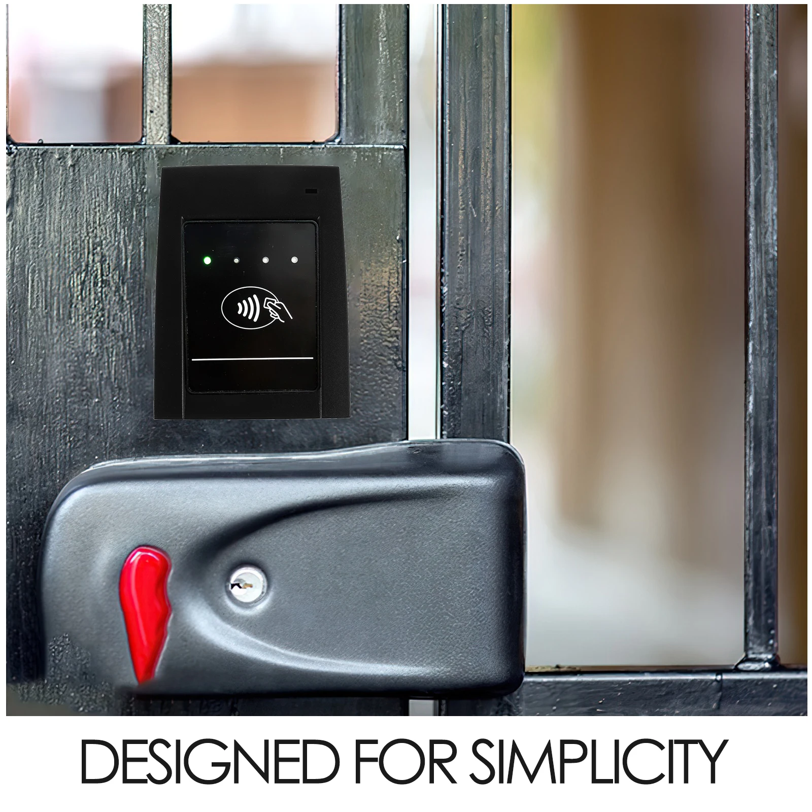 Robust Plastic Access Control Shell with Ic Reader Head Waterproof Design for Reliable Data Transfer Card Badge Holder