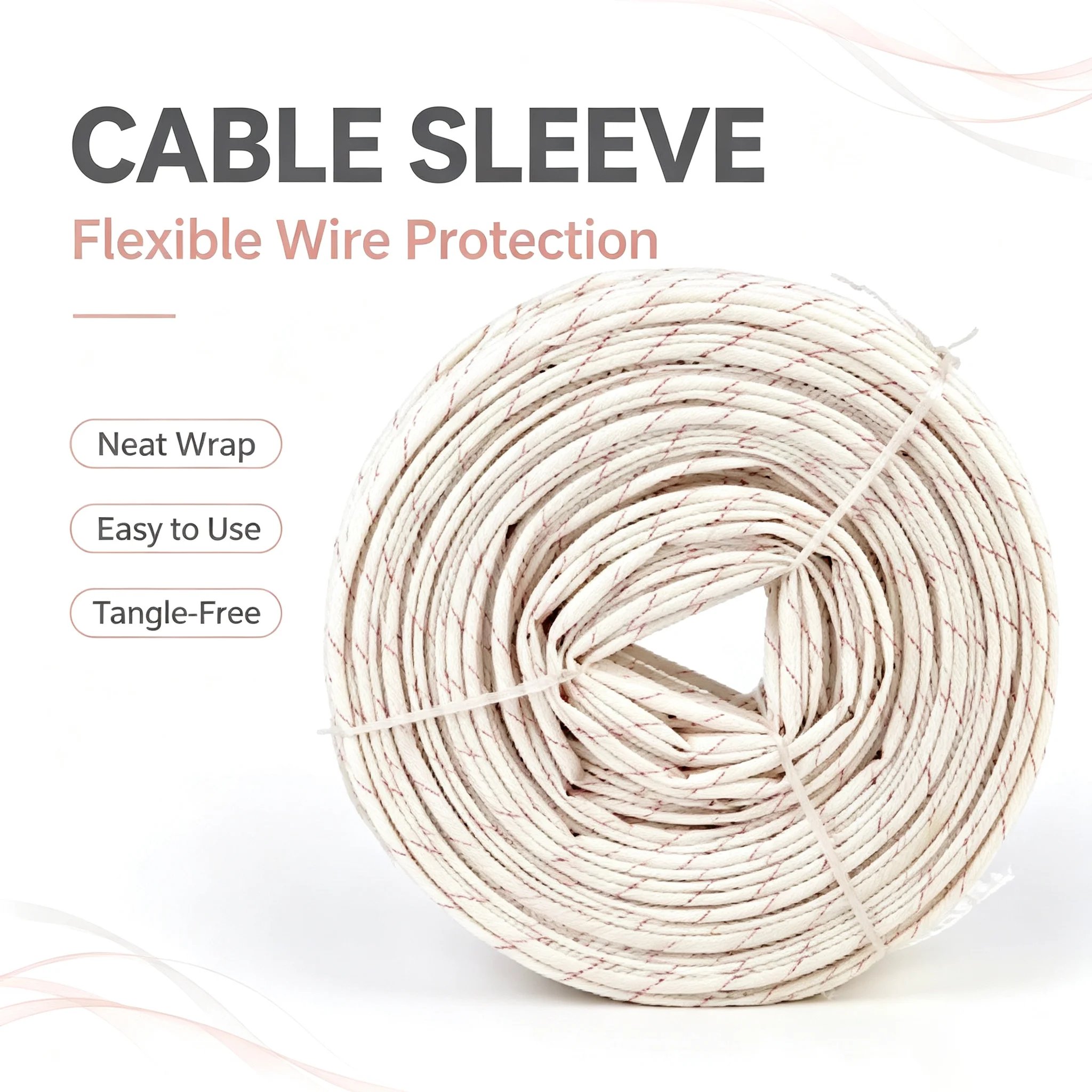 1 Pack of 5 Meters Yellow Wax Tube 1mm~10mm Fiberglass Sleeving High Temperature Insulated Wire Casing Glass Fiber Tube