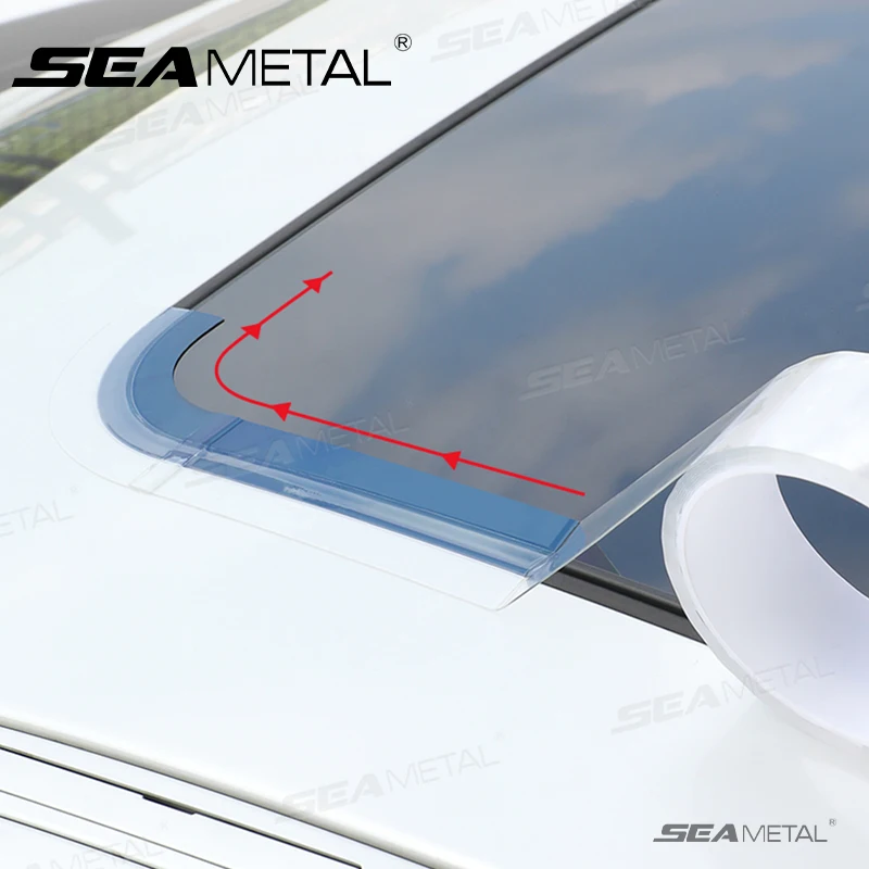 Seametal 3/6m universal borda do teto solar do carro tira de vedação à prova dwaterproof água resistente a altas temperaturas kit selos do teto solar isolamento ruído