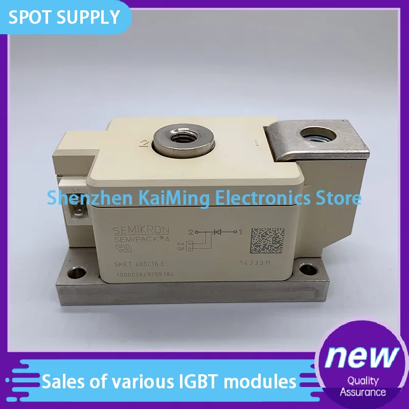 SKET400/16E THYRISTOR MODULE 400A 1.6KV SKET400-16E 1600V SKET40016E SKET400/16 E SKET 400/16E SK ET400/16E