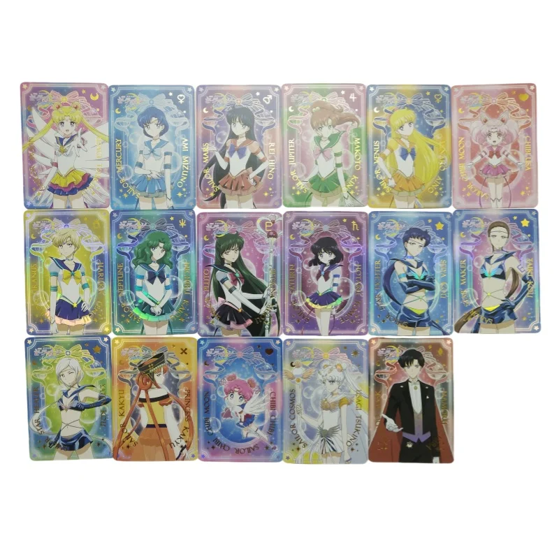 

Sailor Moon Tsukino Usagi 86X59Mm Theater Version Self Made Color Flash Anime Game Characters Collection Card Diy Toys