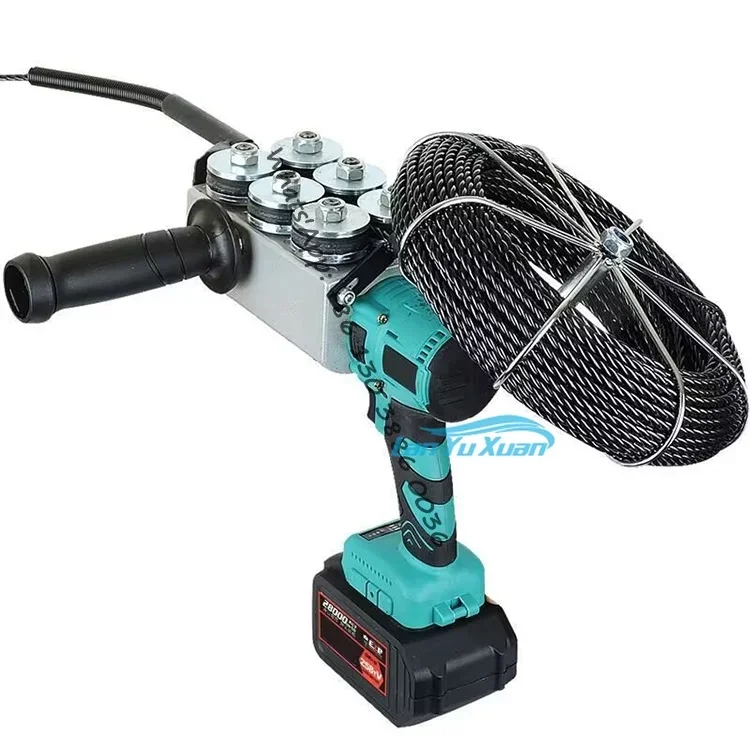 New Construction Lithium Cordless Stringing Machine Cable Automatic Wall Lead Wire Electric Rechargeable  Threading