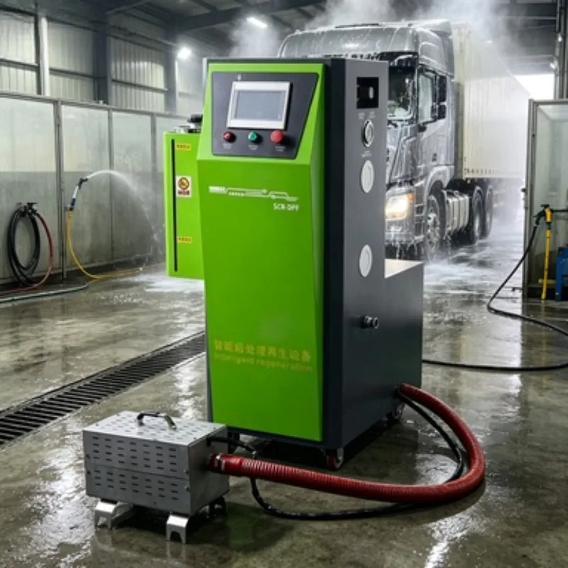 DPF Cleaning Machine Circulating Water Filtration System Rust Proof Tank Auto Garage Truck Exhaust Filter Maintenance Tool