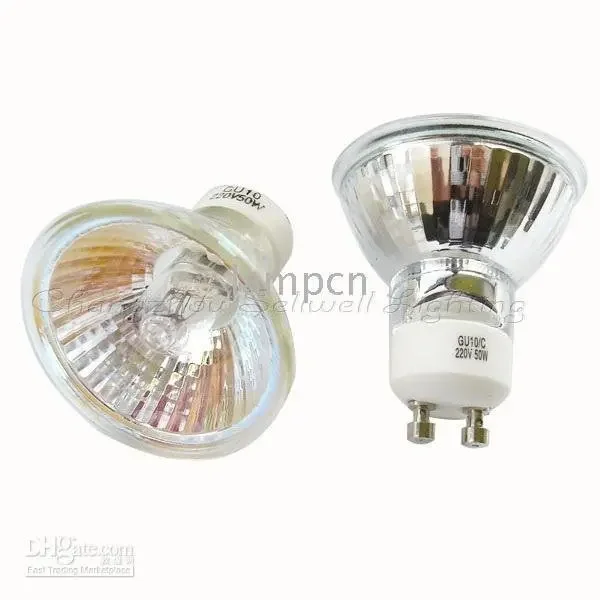 

2025! halogen light lamp 220v 50w GU10 a398