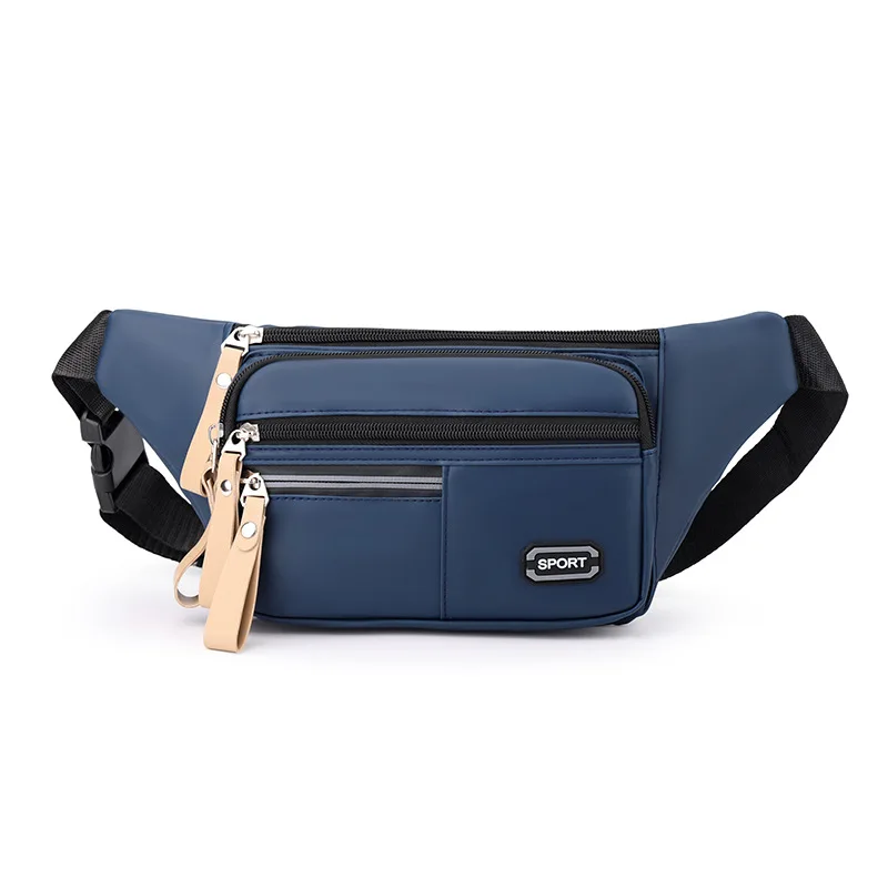 Man Chest Bag Waterproof Water-Resistant Waist Bag Shoulder Daily Life Hiking Cycling Outdoor Sports Phone Crossbody Daypack