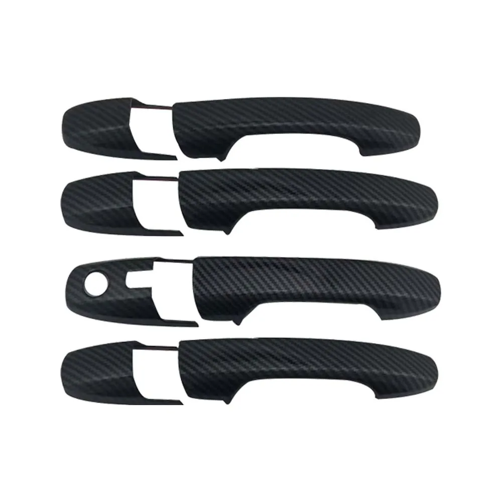 Car Decoration Door Handle Cover For Toyota Reiz 2023 Carbon Fiber Car Stickers Upgrade Styling Cars Accessories Modify A Car