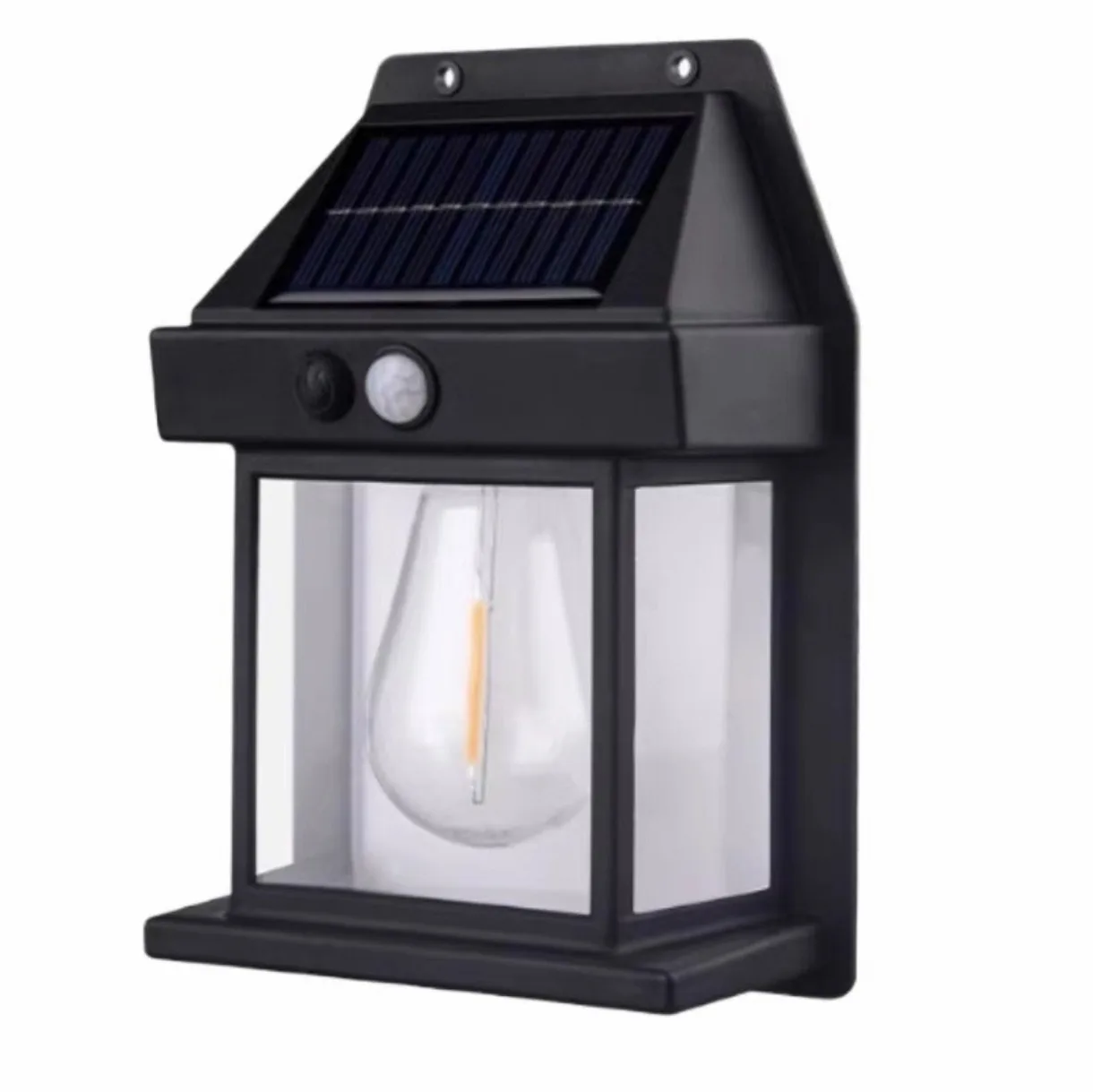 

Solar tungsten lamp outdoor garden wall lamp human body induction road household solar lighting outdoor lamp
